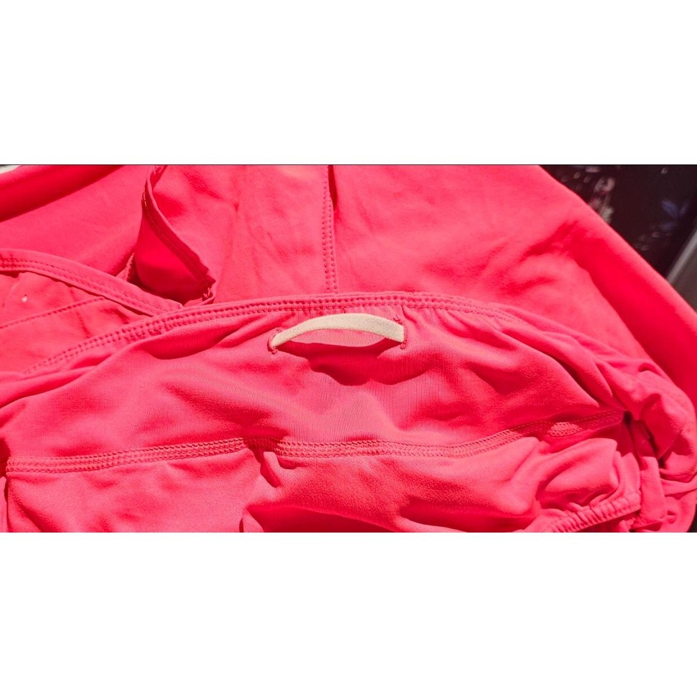 CHAMPION Women’s XL Coral Athletic Shorts with Mesh Detail and Built-In Liner - Picture 9 of 10